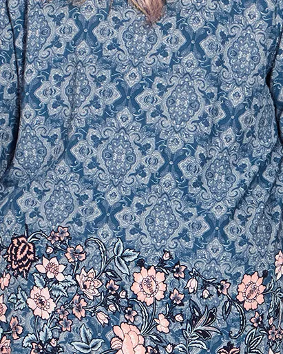 Abby Pintuck Top | Blues Bird