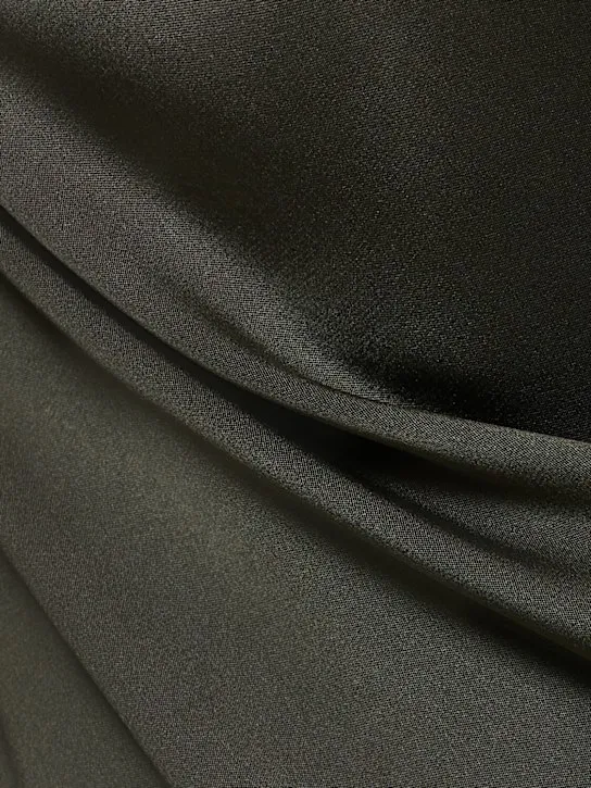 ANINE BING   Camille silk charmeuse long dress 