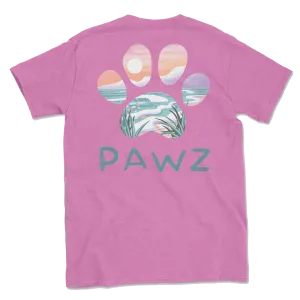 Beach Sunset (Adult Short Sleeve Shirt)