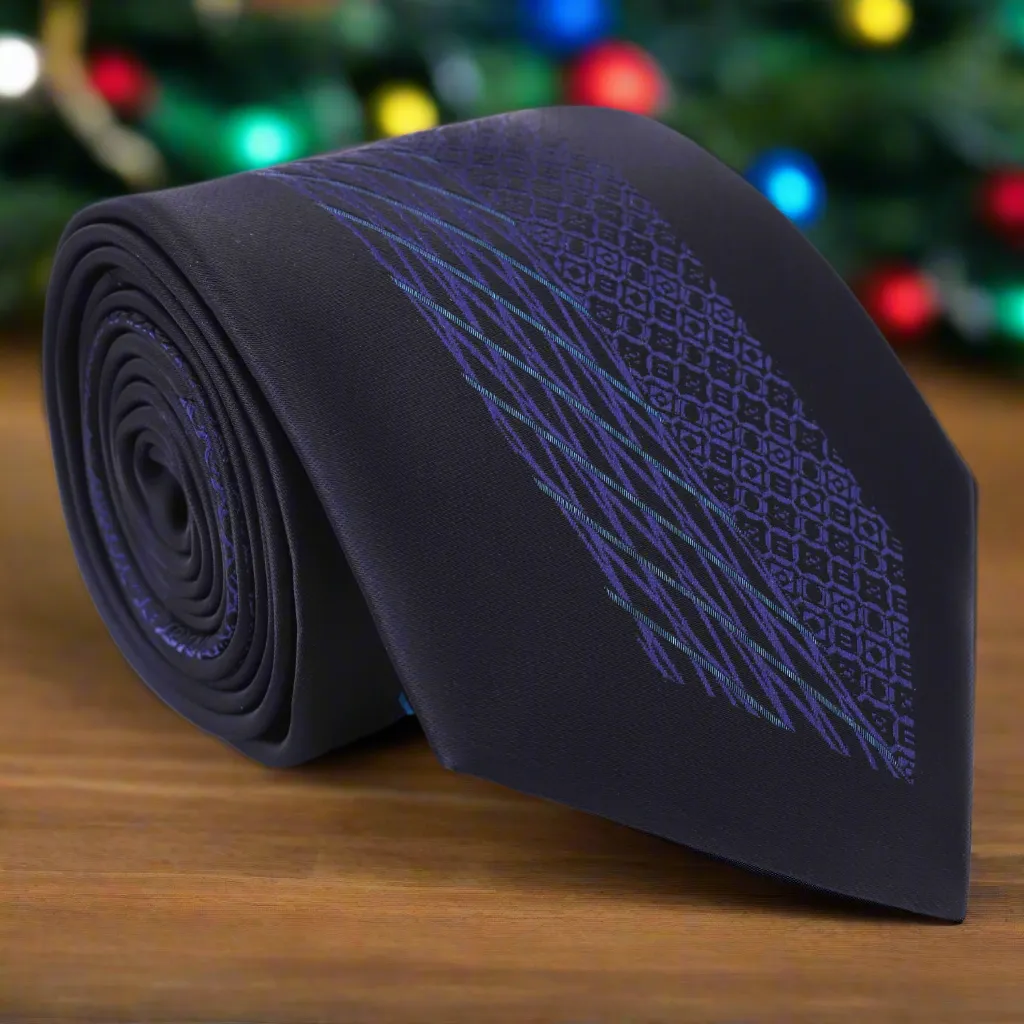 Blue Edge Necktie