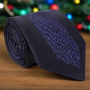 Blue Edge Necktie