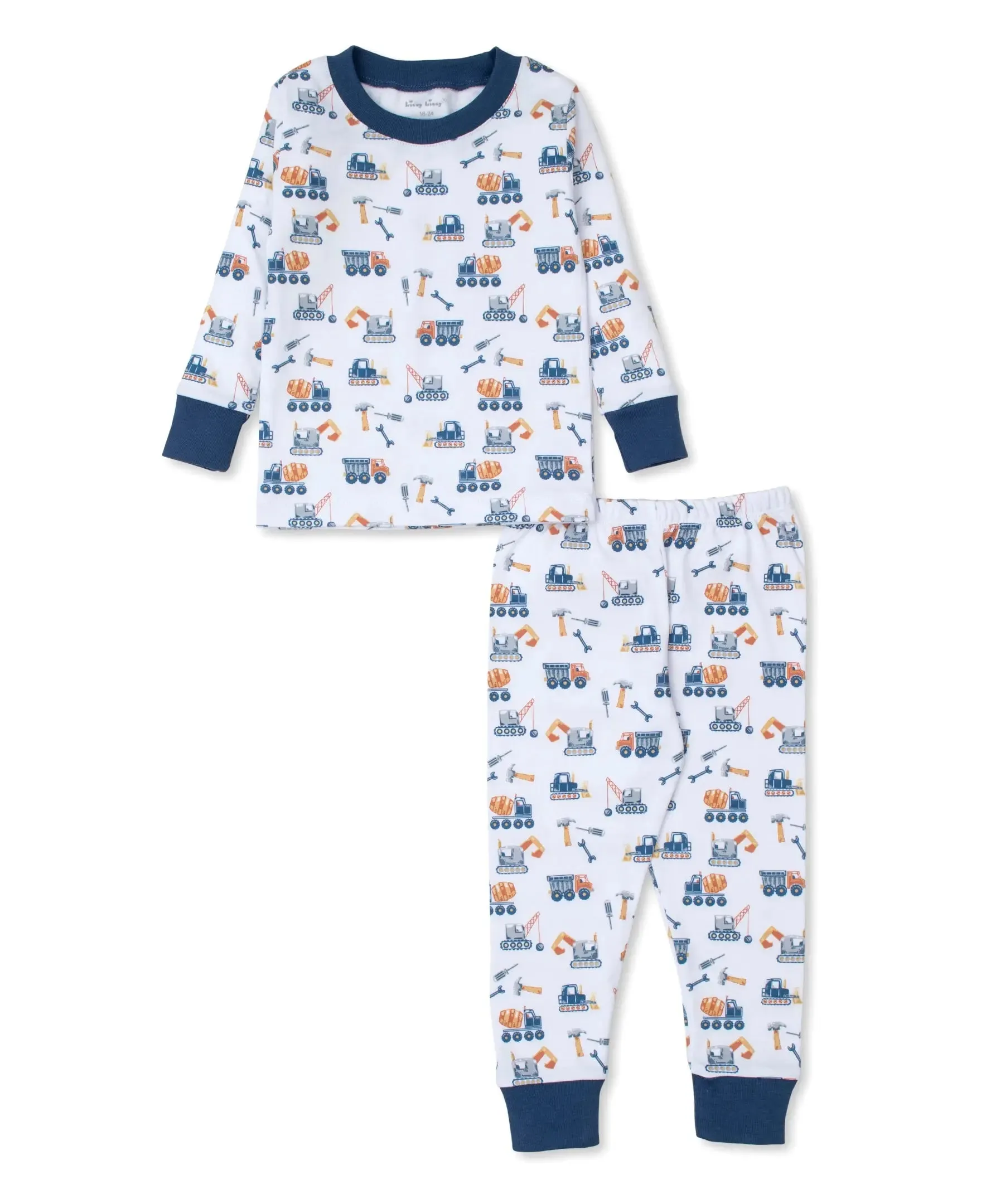 Boys Long Pyjamas - Construction Crew