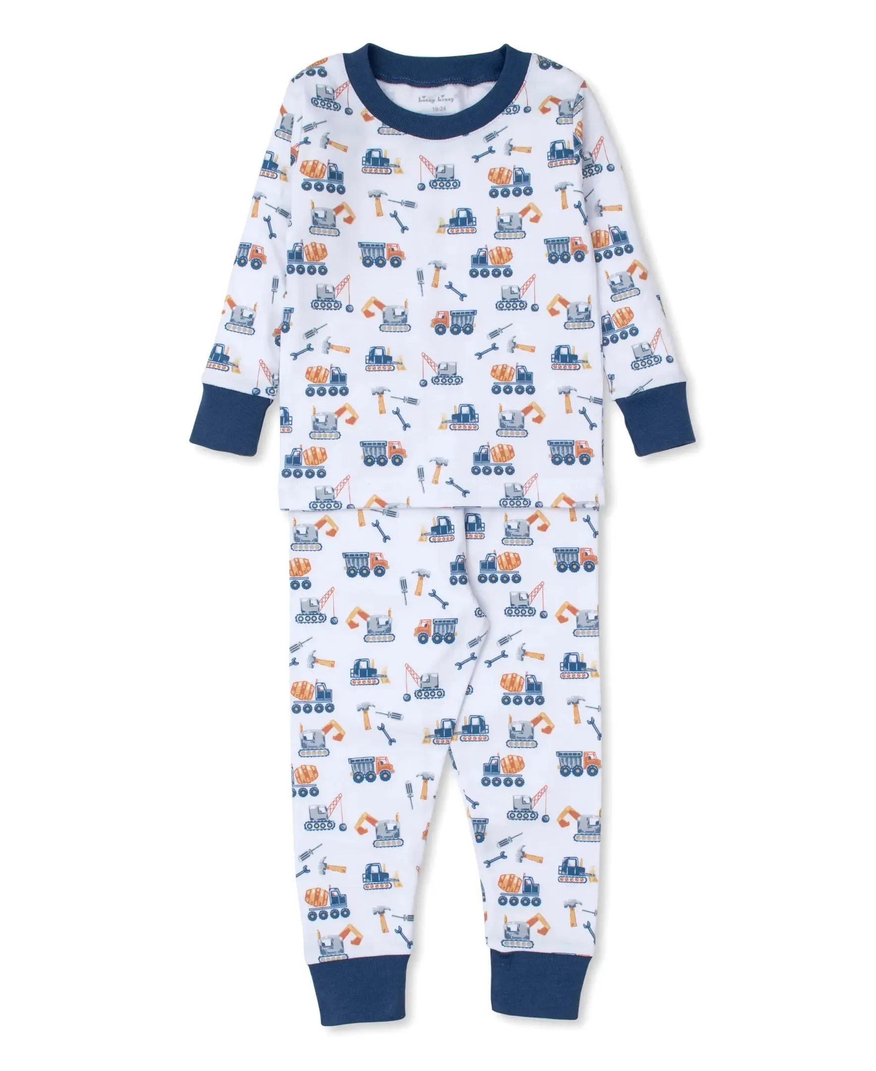 Boys Long Pyjamas - Construction Crew
