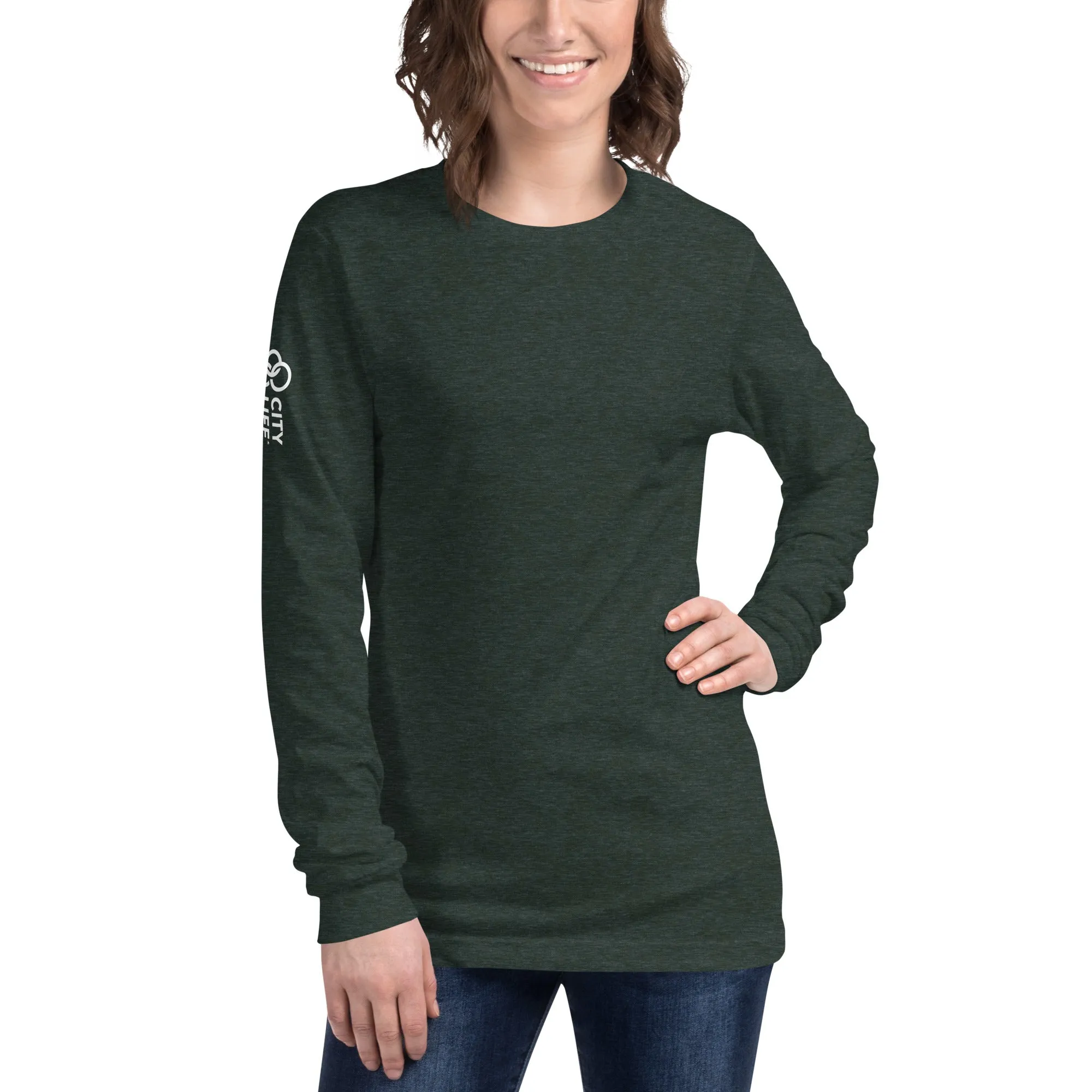 City Life Unisex Long Sleeve Tee