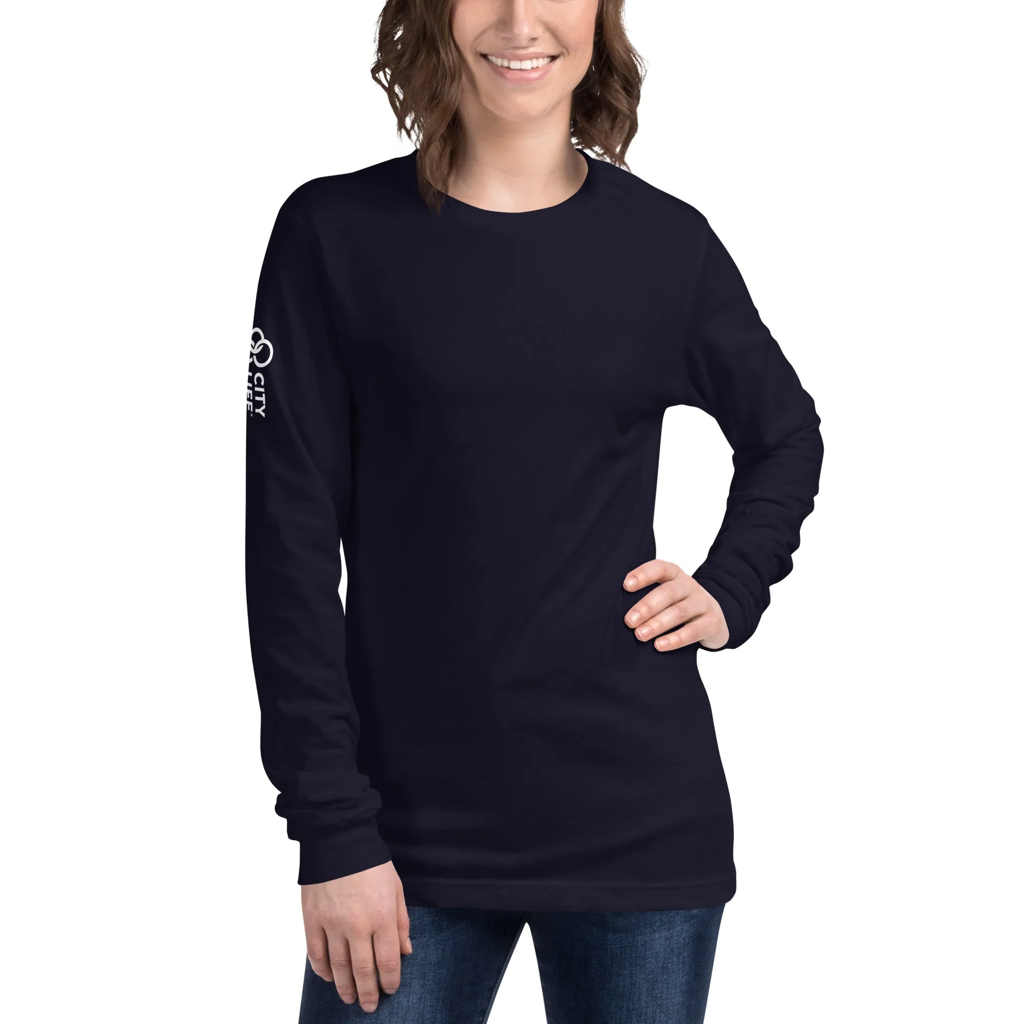 City Life Unisex Long Sleeve Tee