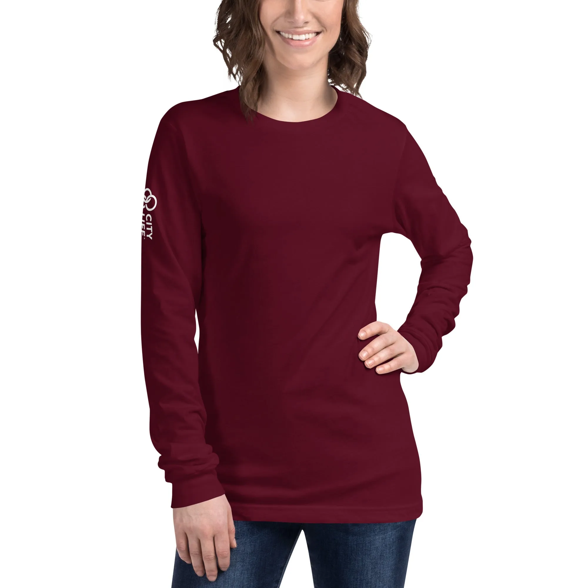City Life Unisex Long Sleeve Tee