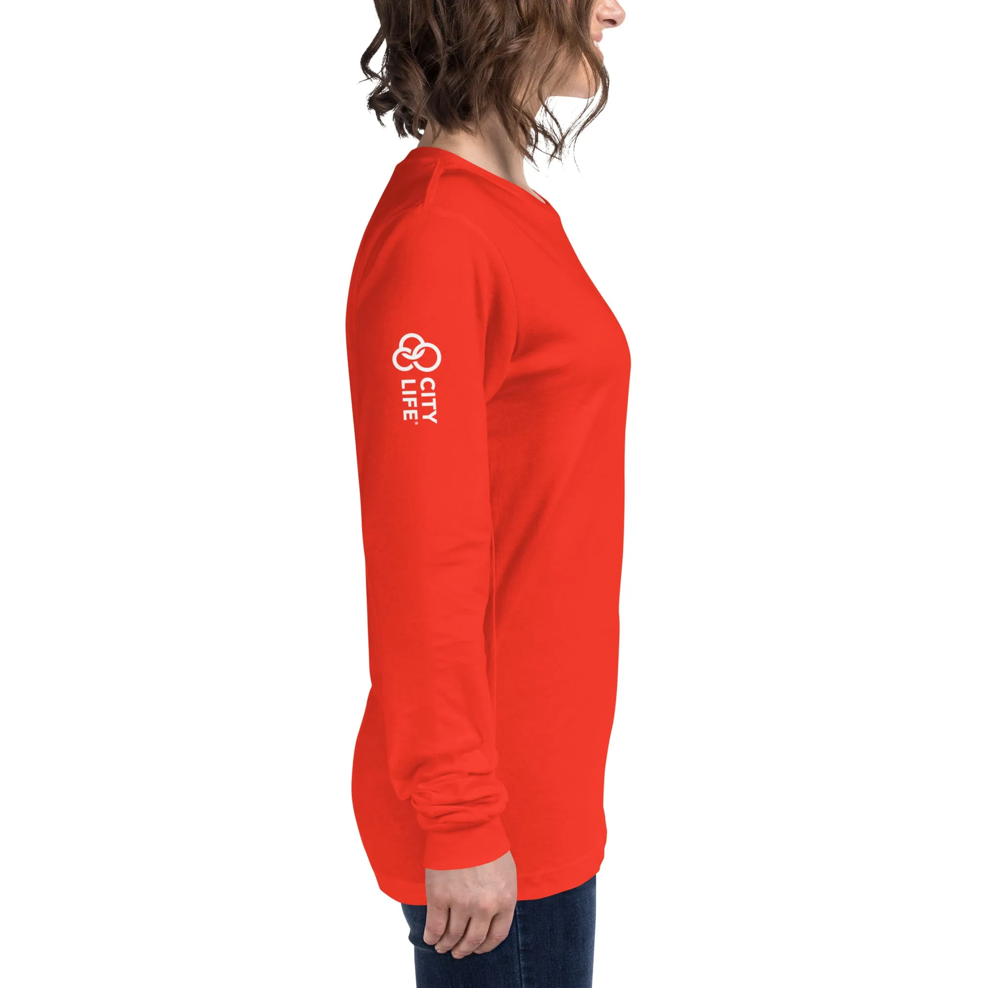 City Life Unisex Long Sleeve Tee