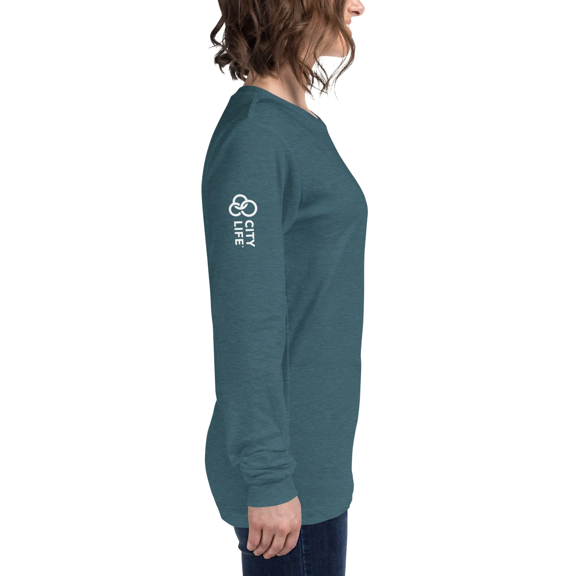 City Life Unisex Long Sleeve Tee