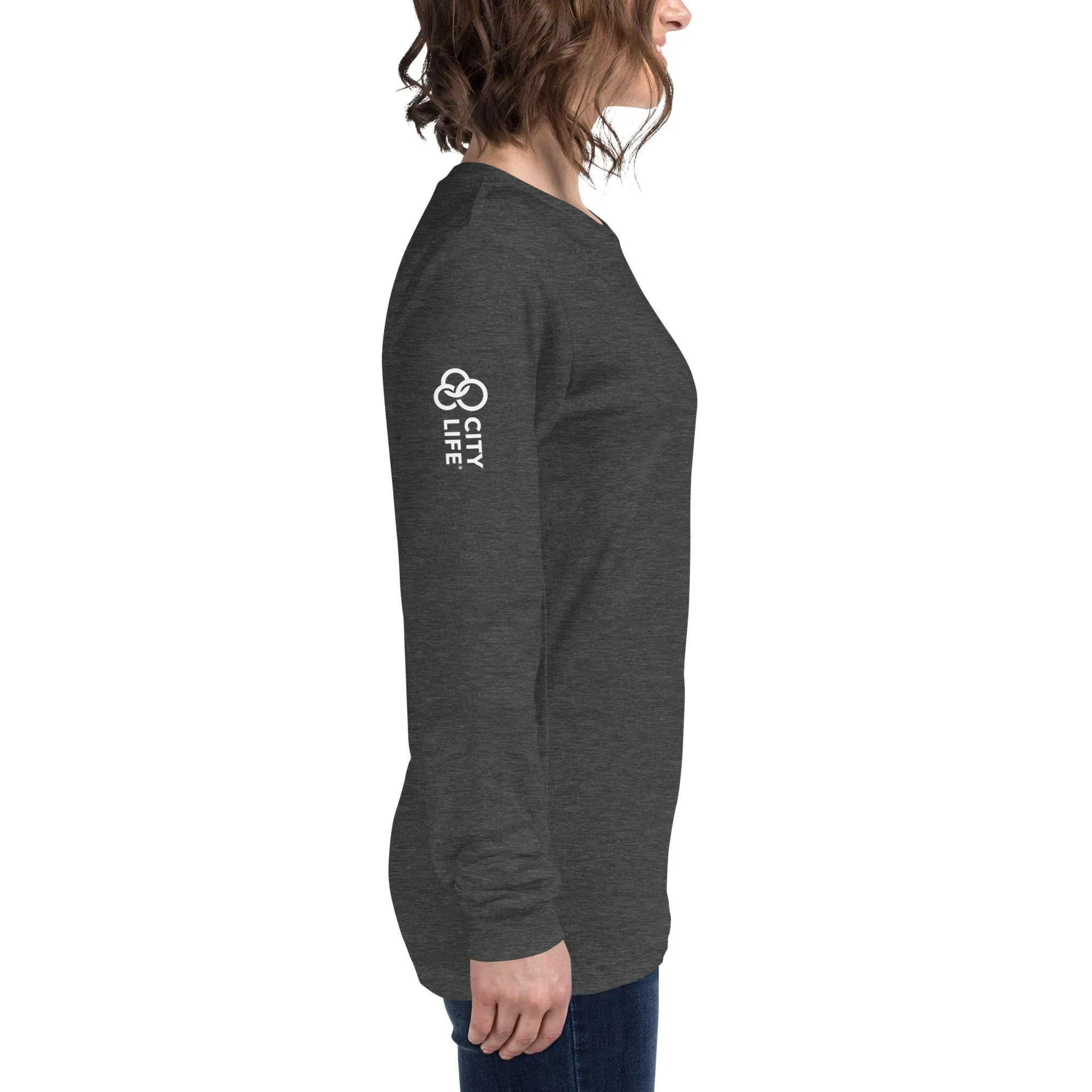 City Life Unisex Long Sleeve Tee