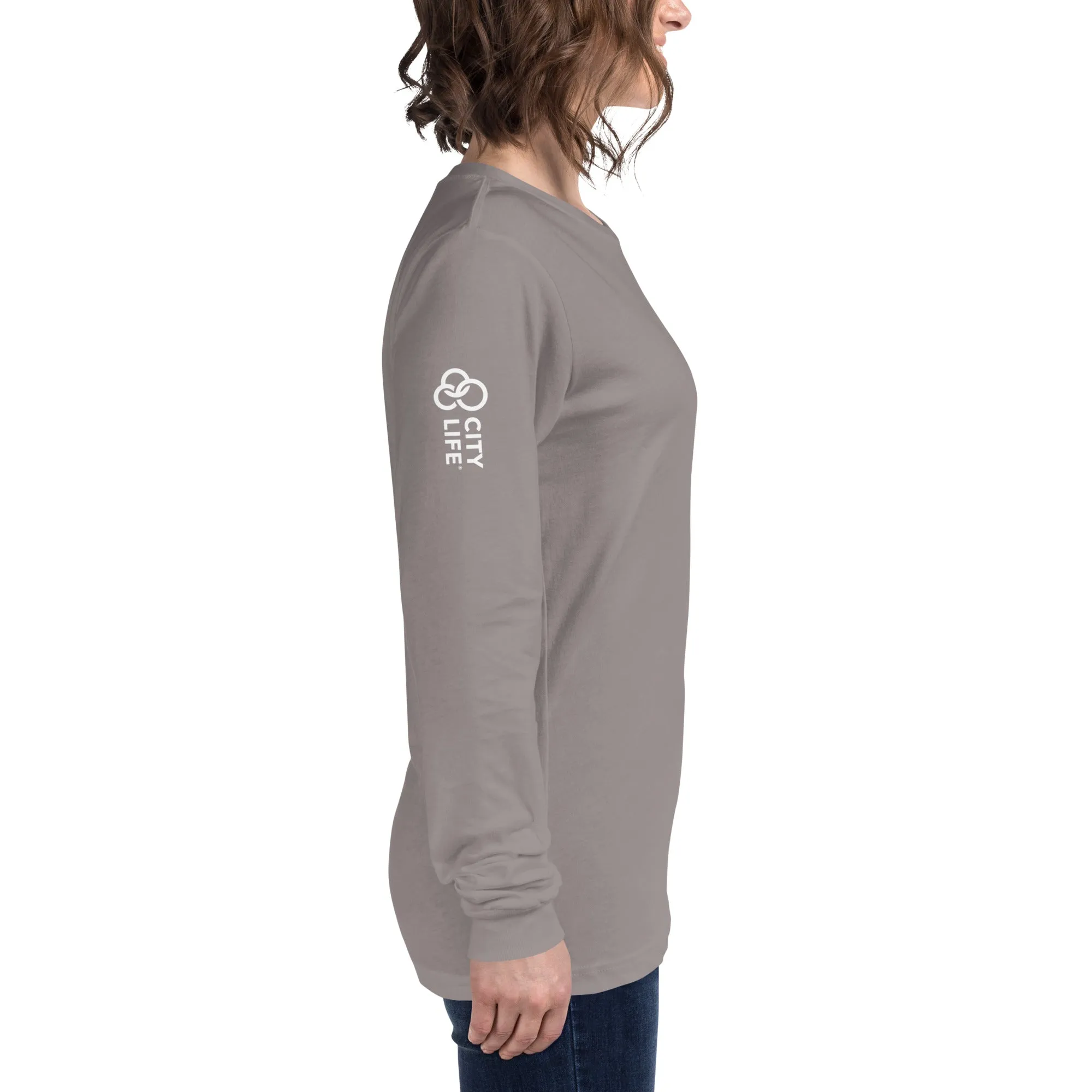 City Life Unisex Long Sleeve Tee
