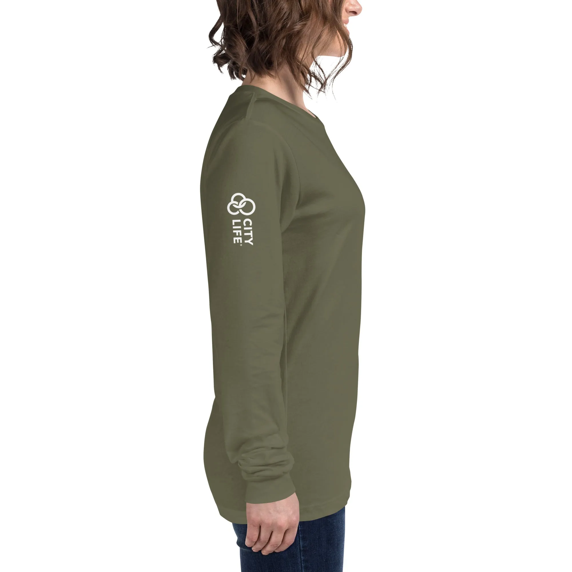 City Life Unisex Long Sleeve Tee
