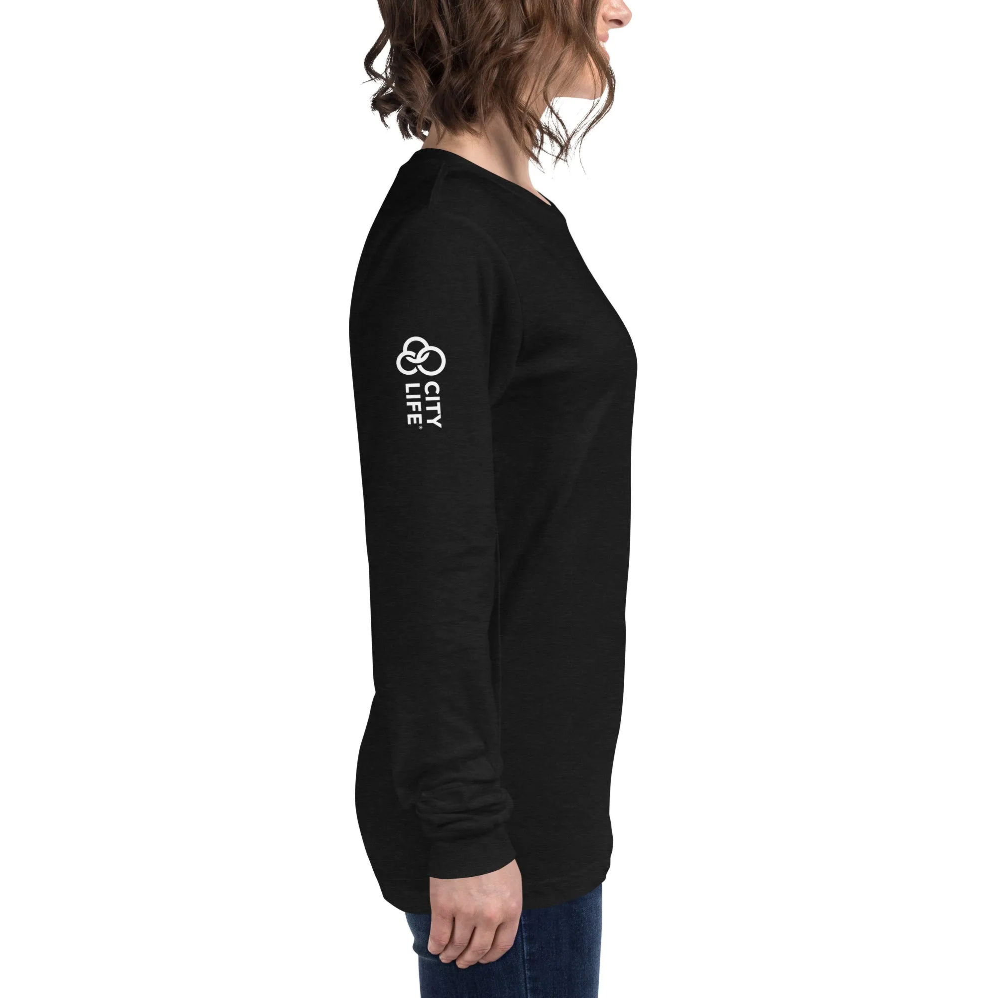 City Life Unisex Long Sleeve Tee