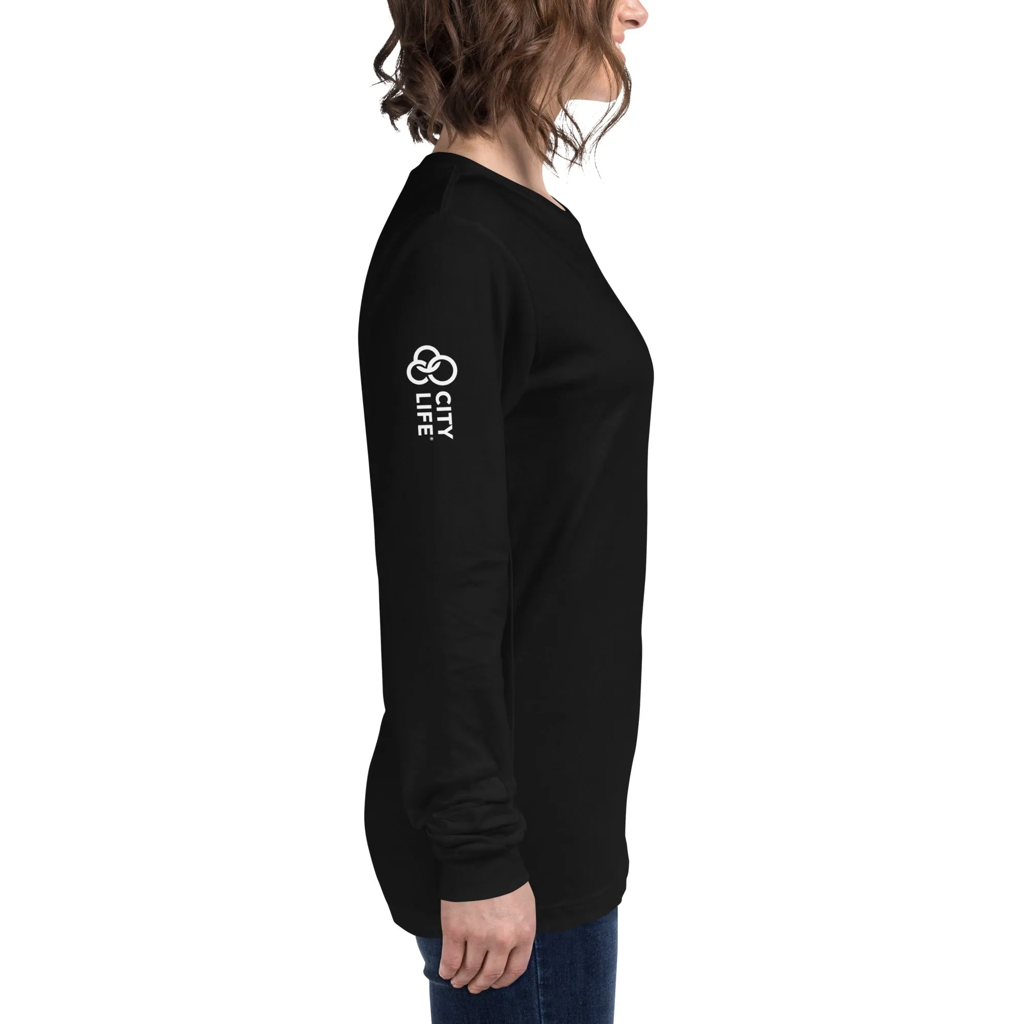 City Life Unisex Long Sleeve Tee