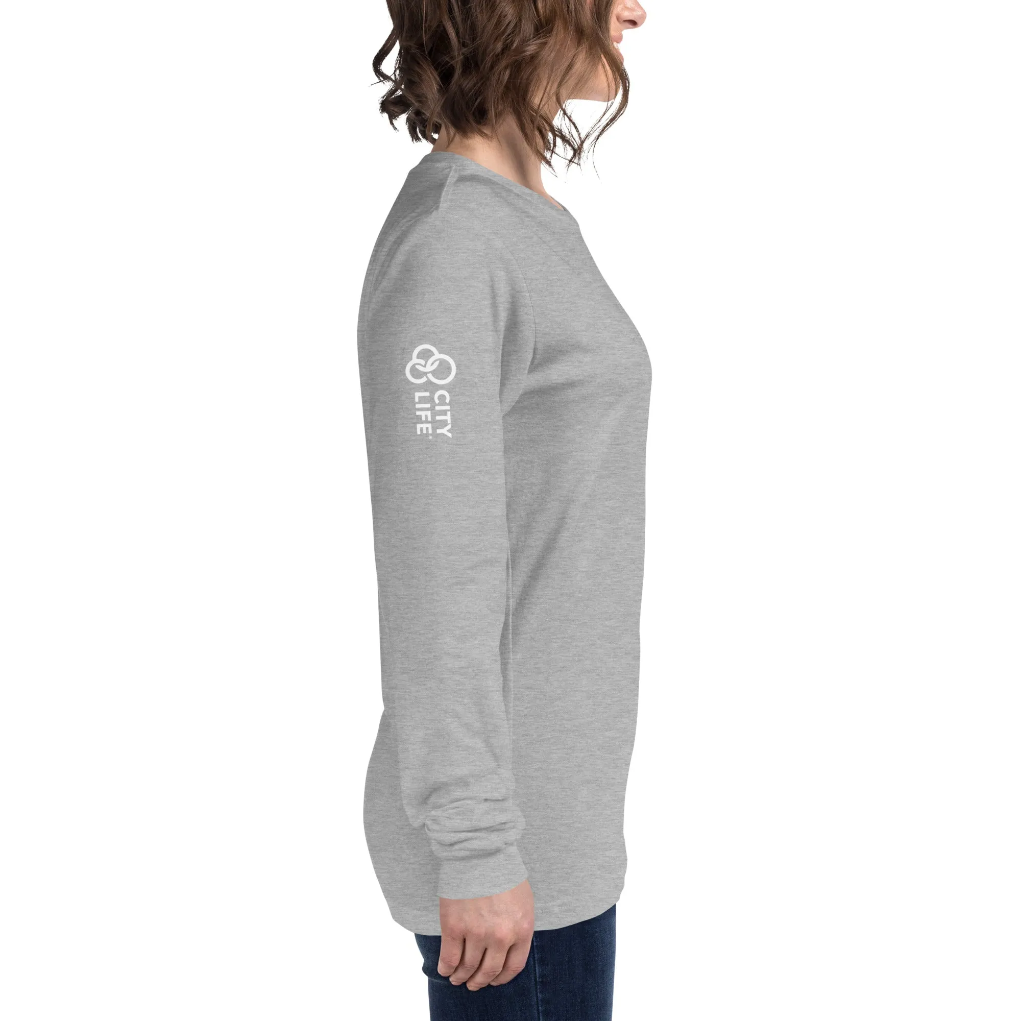 City Life Unisex Long Sleeve Tee