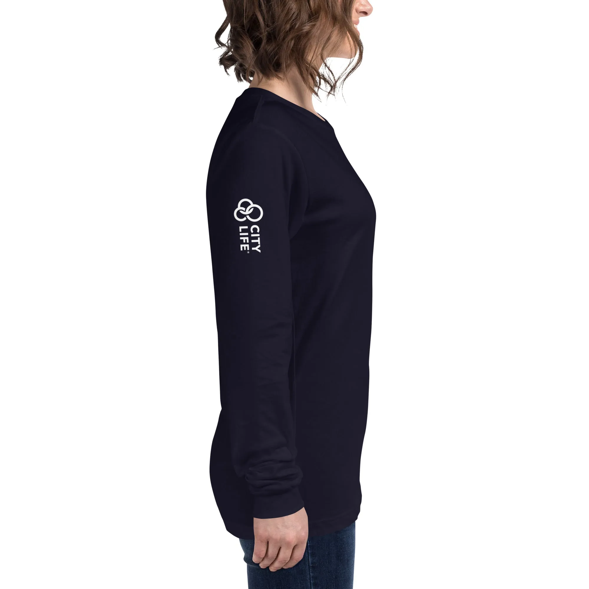 City Life Unisex Long Sleeve Tee