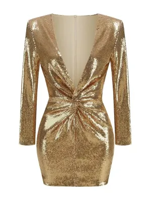 Clémence – Shimmering finish – Mini dress