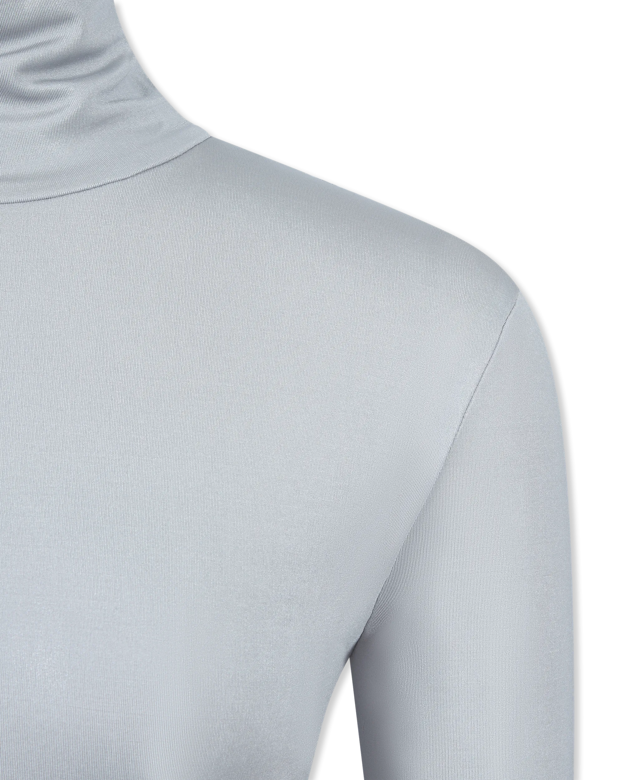 Cropped Long Sleeve Turtle Top