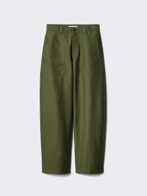 Curved trousers