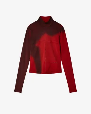 Eckhaus Latta - Women's Lapped Baby Turtleneck - (Maroon)