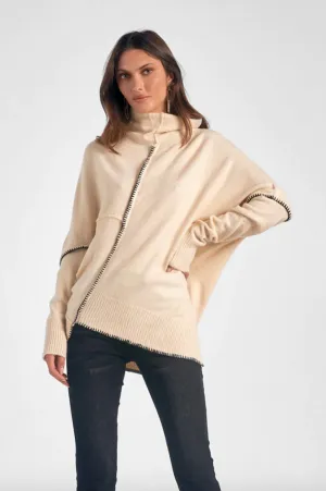 ELN Stitch Turtleneck