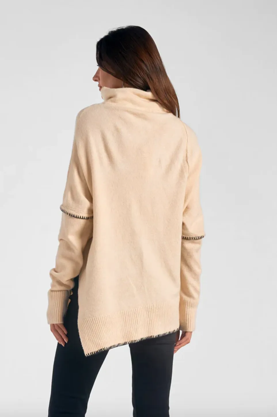 ELN Stitch Turtleneck