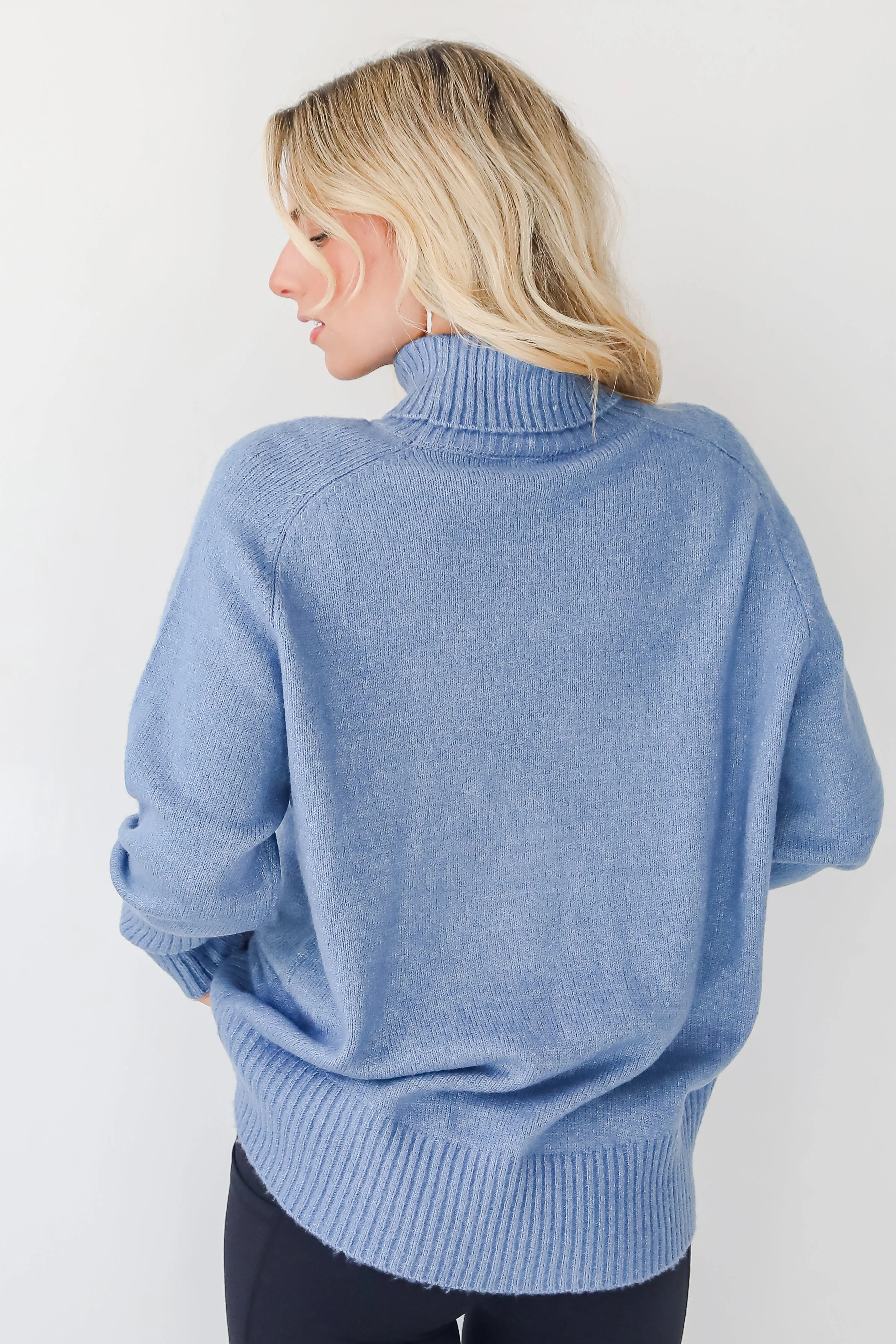 FINAL SALE - Notably Cozy Turtleneck Oversized Sweater - DOORBUSTER