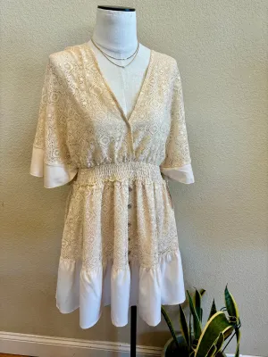 FINLEY LACE MINI DRESS