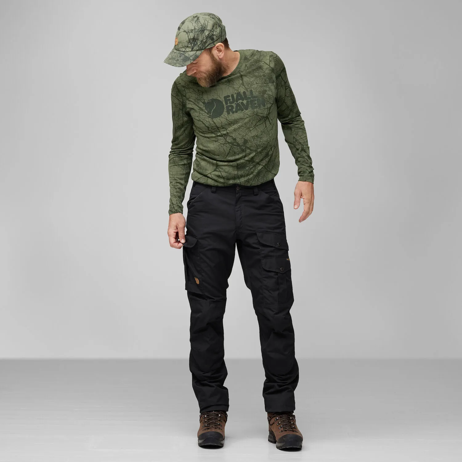 Fjällräven Men&#x27;s Barents Pro Trousers Dark Grey-Black | Buy Fjällräven Men&#x27;s Barents Pro Trousers Dark Grey-Black here | Outnorth
