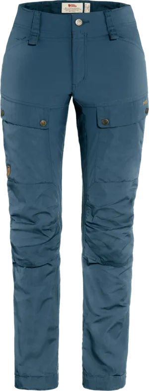 Fjällräven Women&#x27;s Keb Trousers Indigo Blue | Buy Fjällräven Women&#x27;s Keb Trousers Indigo Blue here | Outnorth