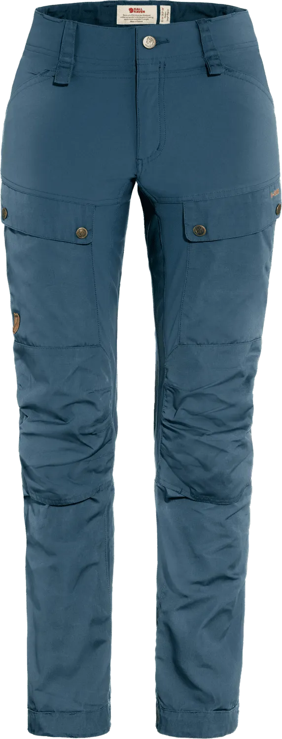 Fjällräven Women&#x27;s Keb Trousers Indigo Blue | Buy Fjällräven Women&#x27;s Keb Trousers Indigo Blue here | Outnorth