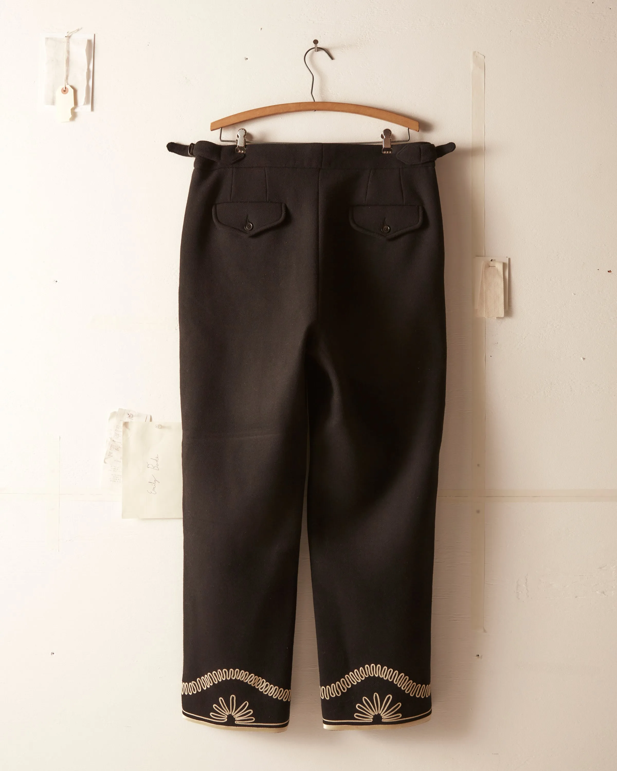 Floral Cording Trousers