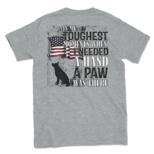 Found A Paw (Adult Short Sleeve T-Shirt)