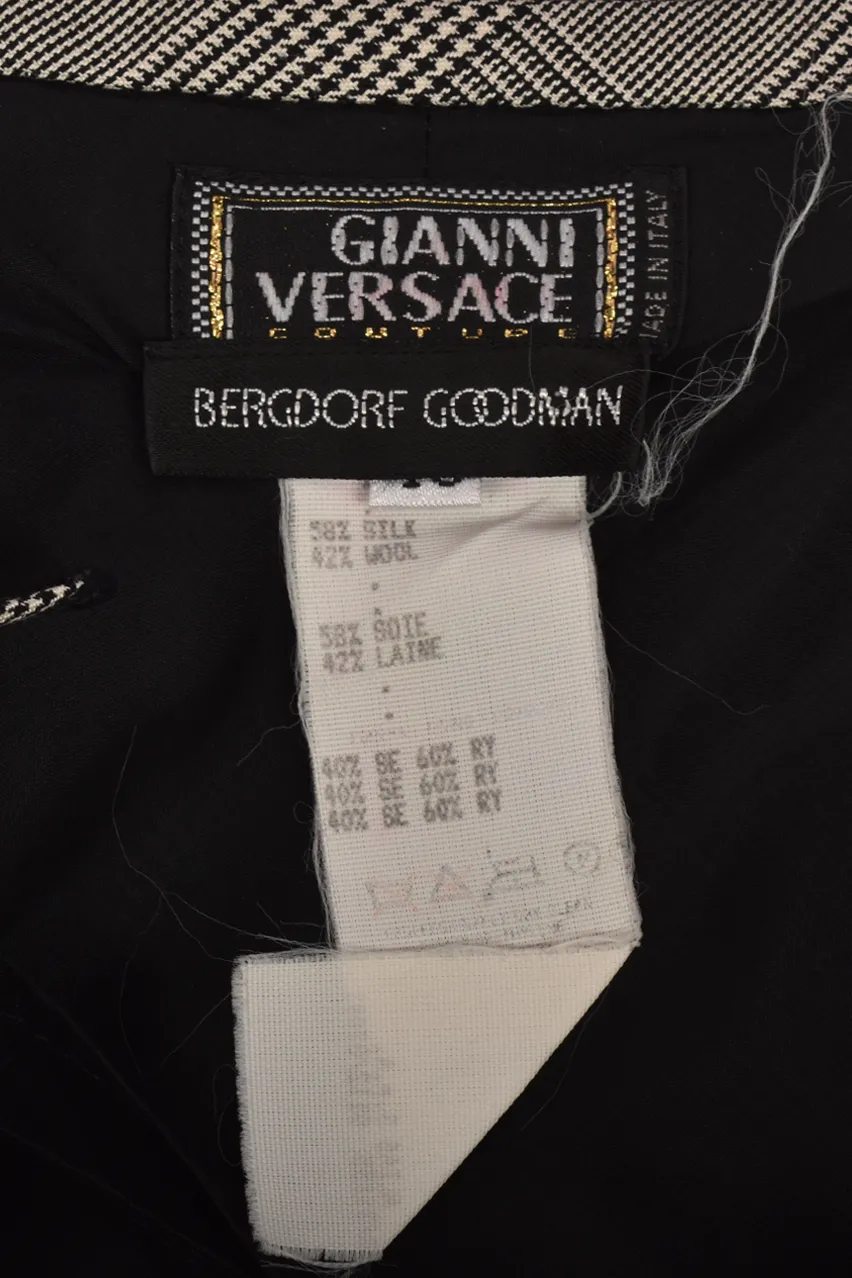 GIANNI VERSACE S/S 1998 HALTER NECK MIDI DRESS
