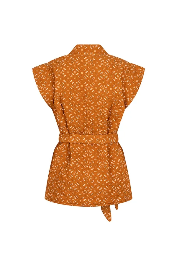 Gilet Rosie | Jardin print