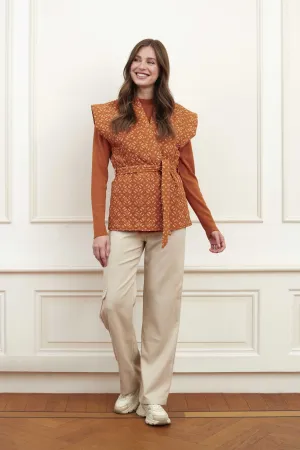 Gilet Rosie | Jardin print