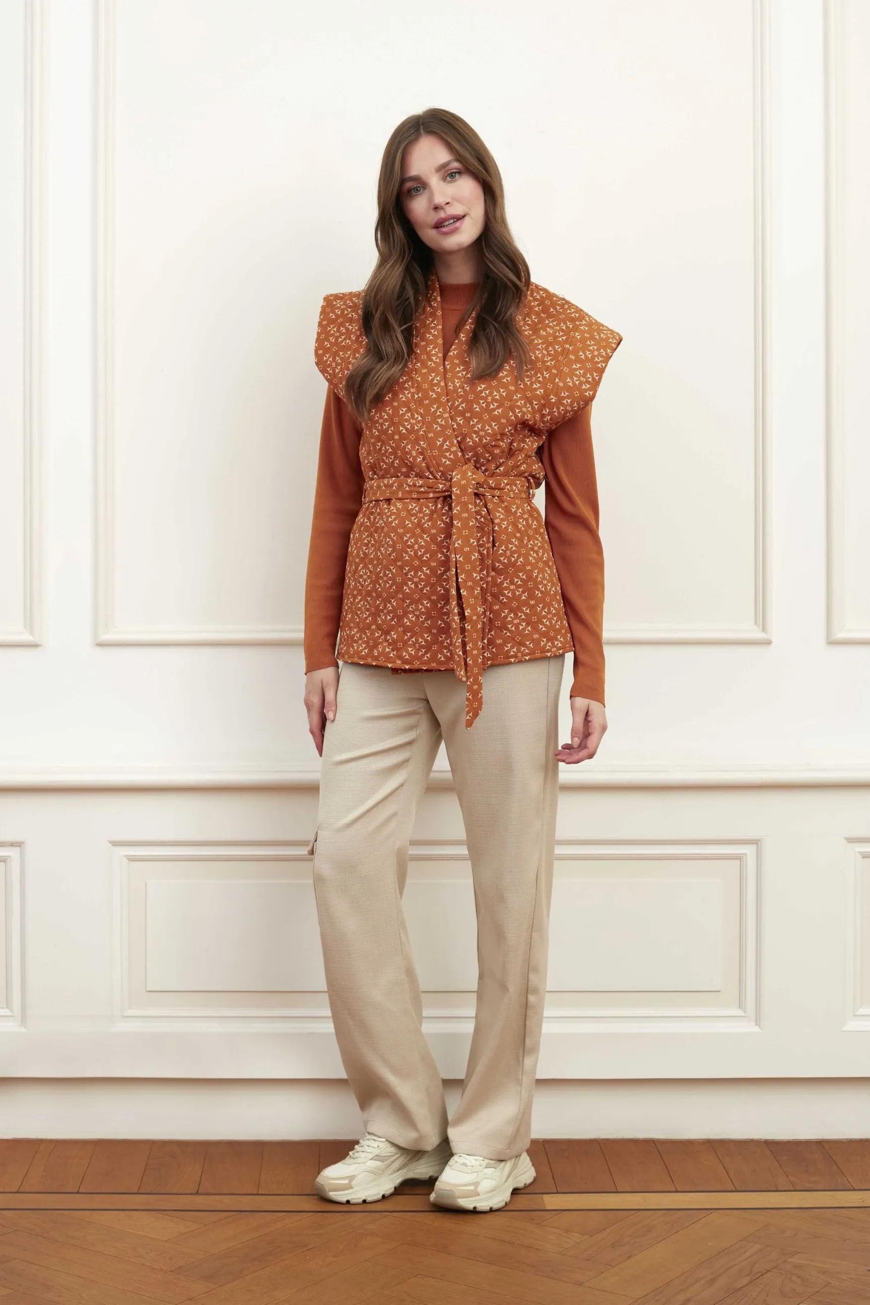 Gilet Rosie | Jardin print