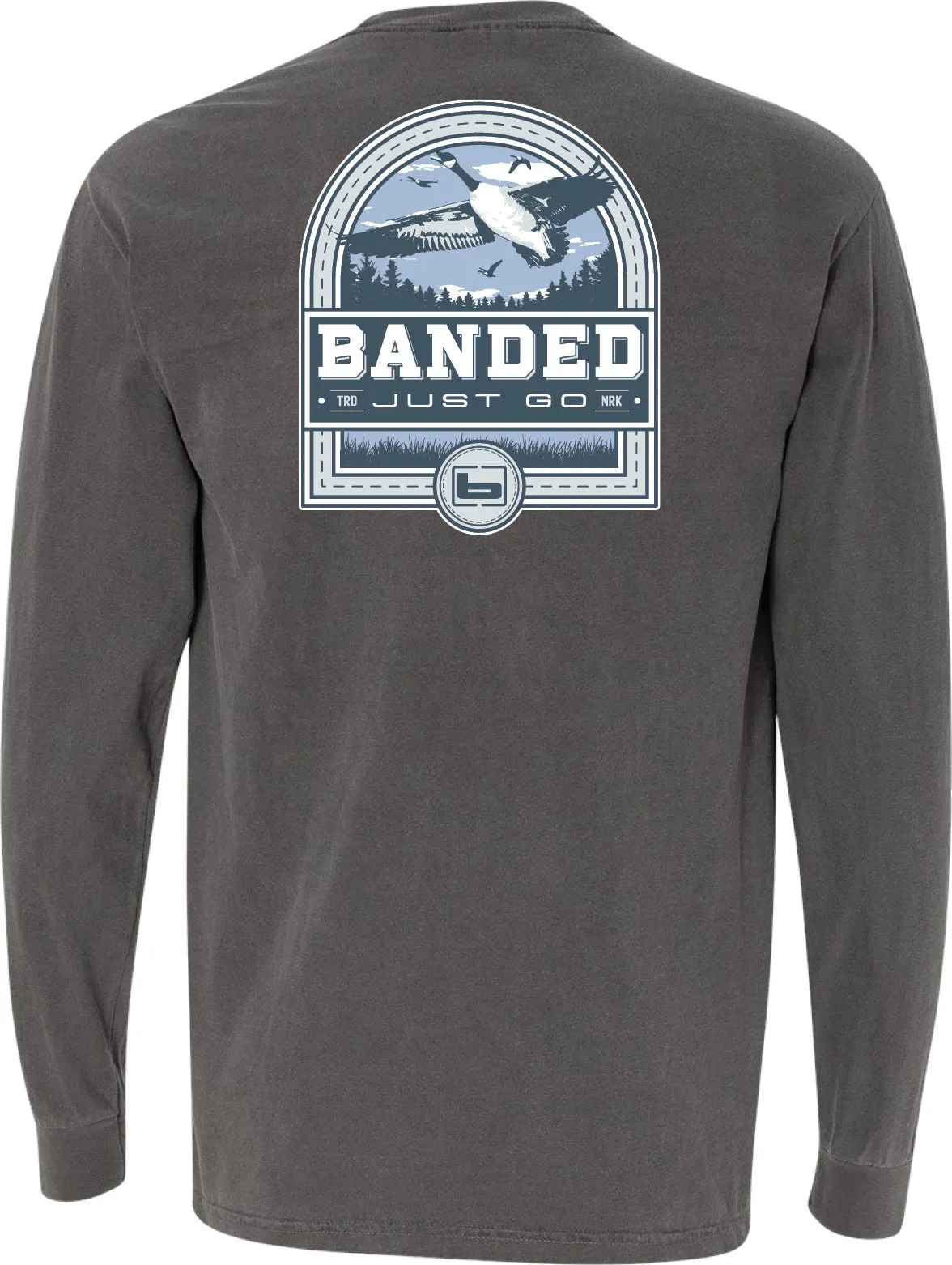 Goose Badge Long-Sleeve T-Shirt