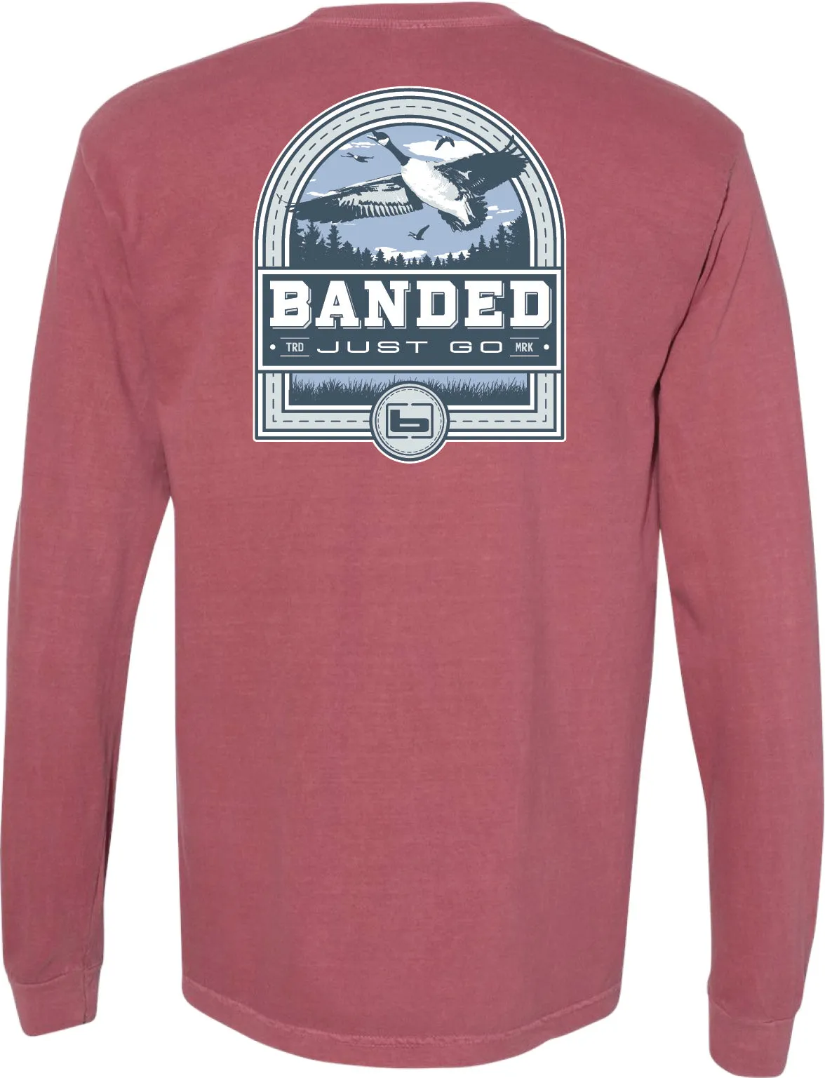 Goose Badge Long-Sleeve T-Shirt