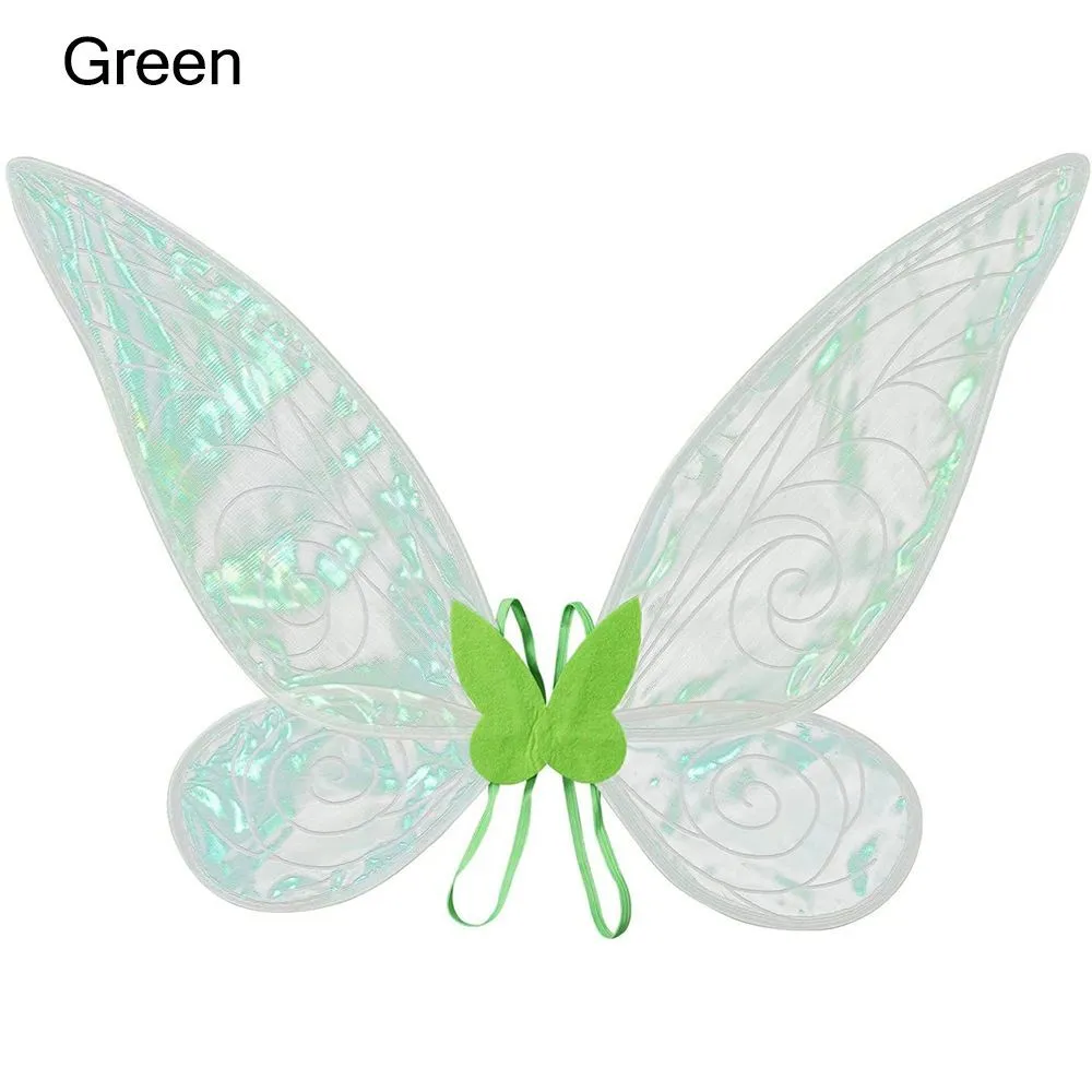Halloween Costumes for Girls Butterfly Fairy Wings for Cosplay Costumes Sparkle Fairy Princess Wings Party Favor Accessories