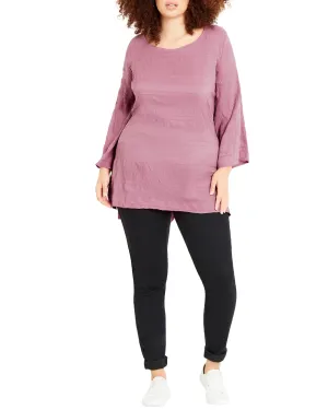 Hidden Texture Tunic | Blush