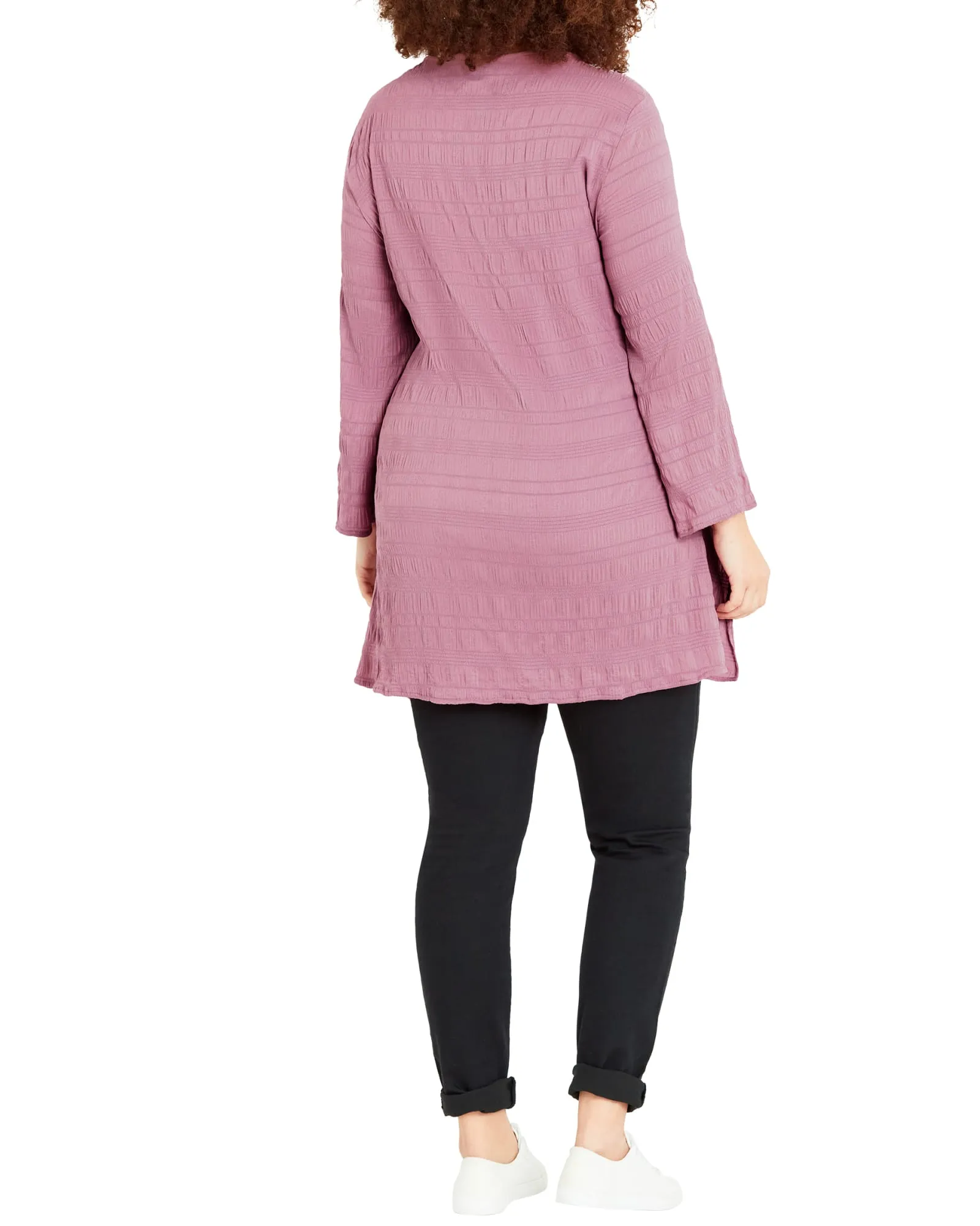 Hidden Texture Tunic | Blush