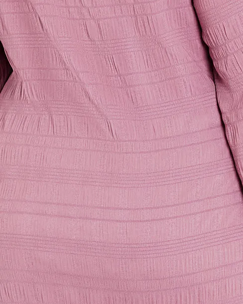 Hidden Texture Tunic | Blush