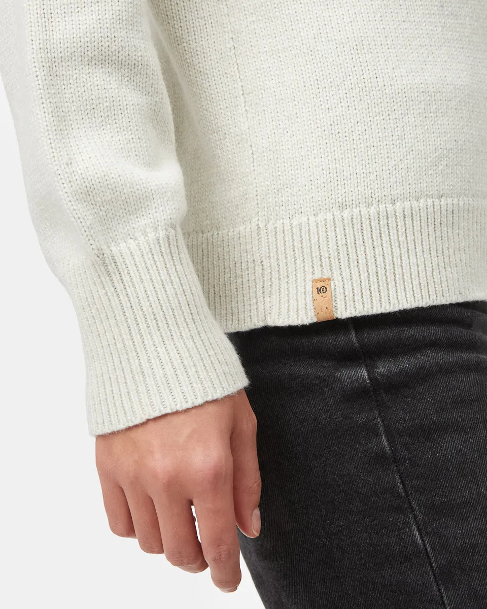 Highline Pointelle Turtleneck Sweater
