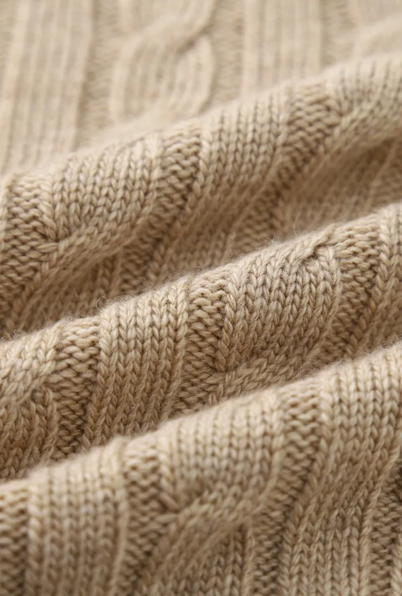 Lally Cardigan - Tan