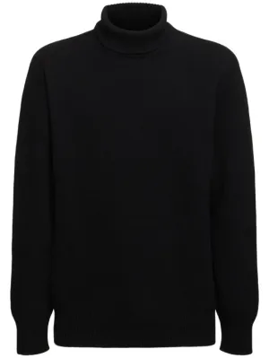 Laneus   Knitted turtleneck sweater 