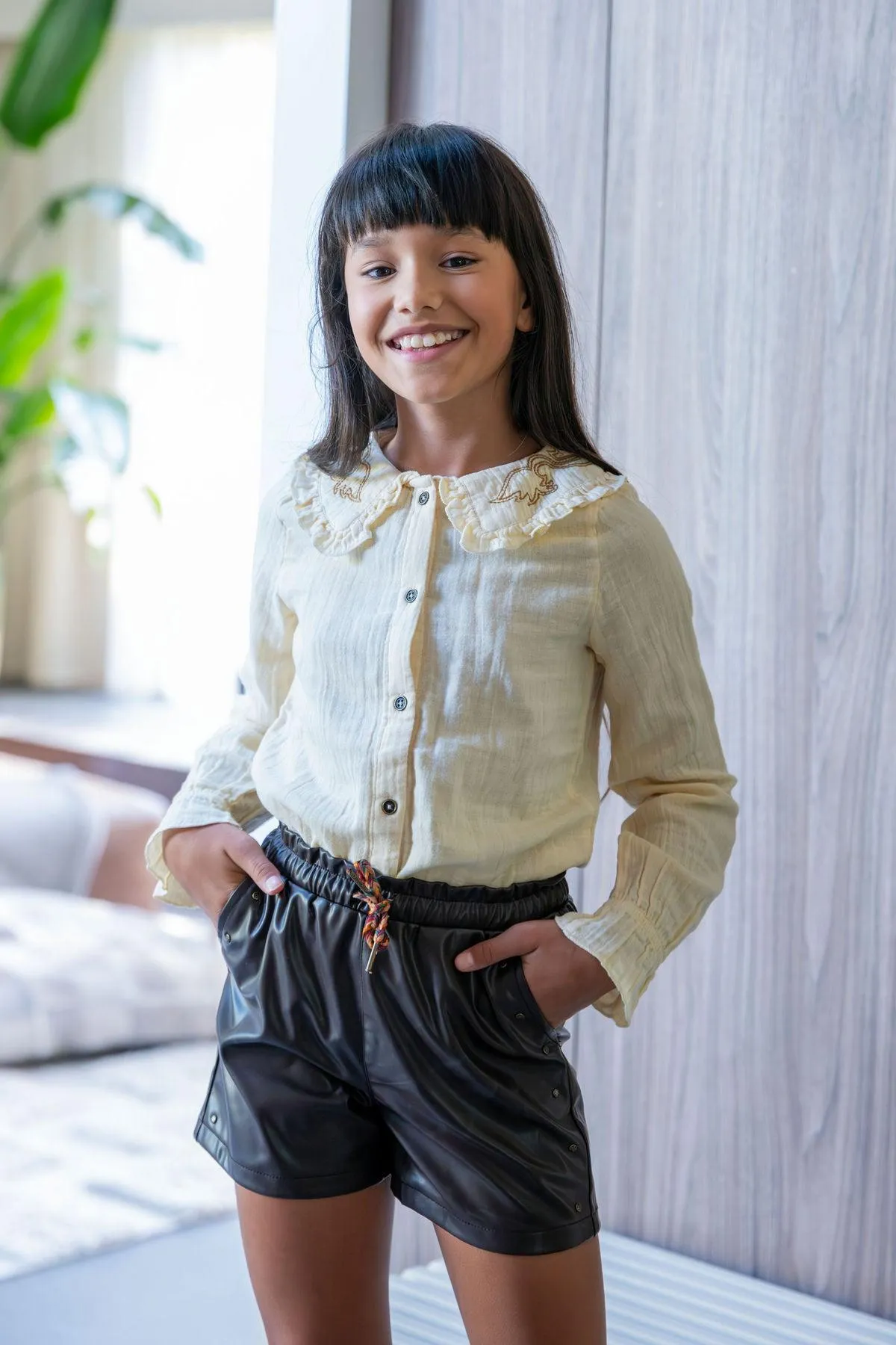LikeFLO Trouser Fleur Choco