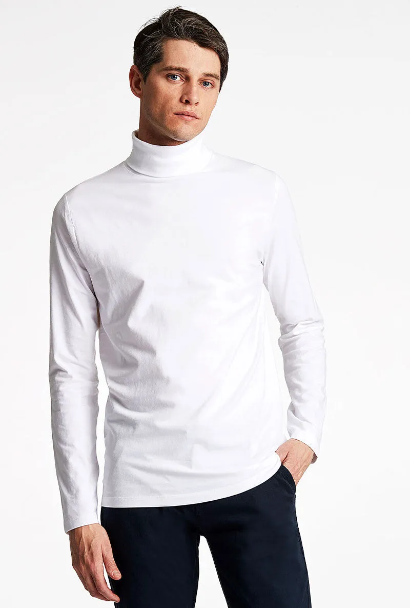 LINDBERGH ROLL NECK LS TSHIRT