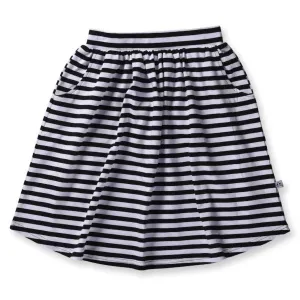 Little Horn Skirt Black Stripe