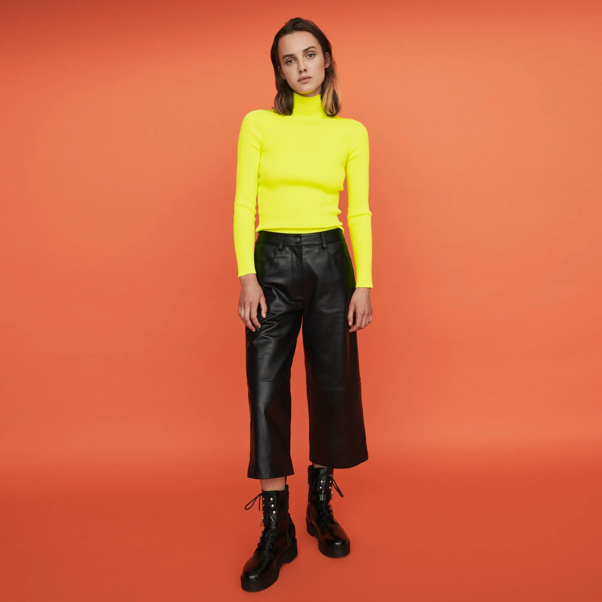 Malanga Sweater - Florescent Yellow