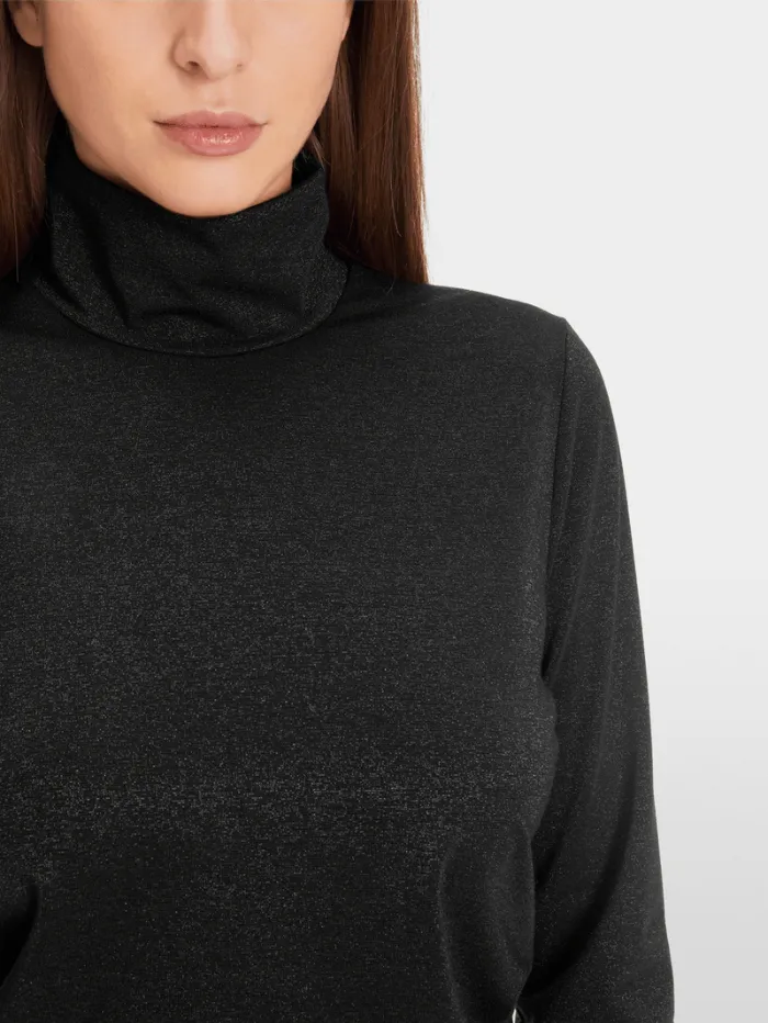 Marc Cain Collections Turtleneck Top In Black XC 48.28 J34 COL 900